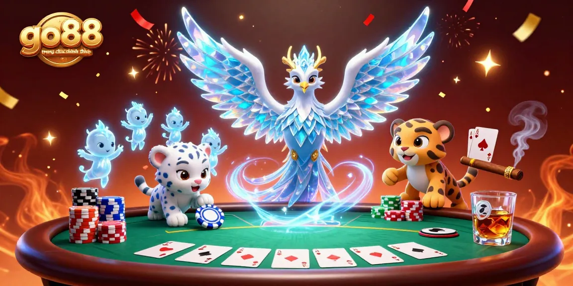 Experience exciting gameplay at go88 trang chu chinh thuc with vibrant casino elements and energetic characters.