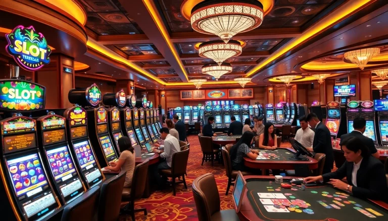 Gamble responsibly at a vibrant Slot Terpercaya casino with exciting games and welcoming atmosphere.