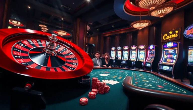 Experience the thrill of gambling at 88i with vibrant casino games and engaging players.