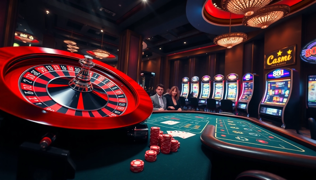 Experience the thrill of gambling at 88i with vibrant casino games and engaging players.