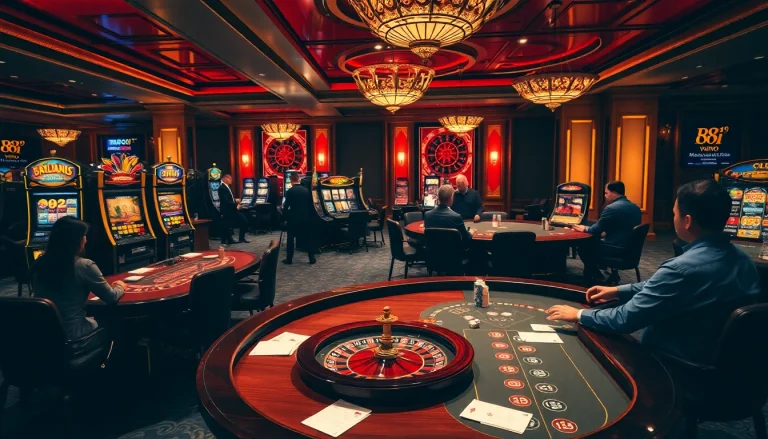 Experience the excitement of 88i with players engaged in thrilling casino games.