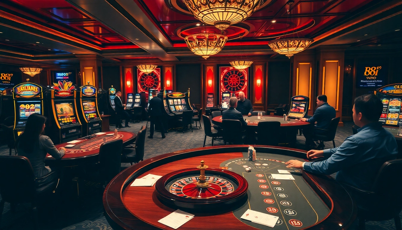 Experience the excitement of 88i with players engaged in thrilling casino games.