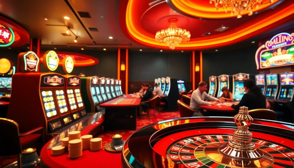 Experience the thrill of 13win with dynamic casino games, luxury settings, and engaging players.