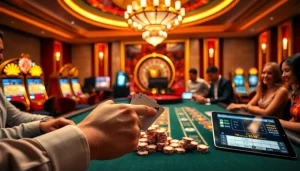 Experience the excitement of gaming at 98win with vibrant casino tables and thrilling action.