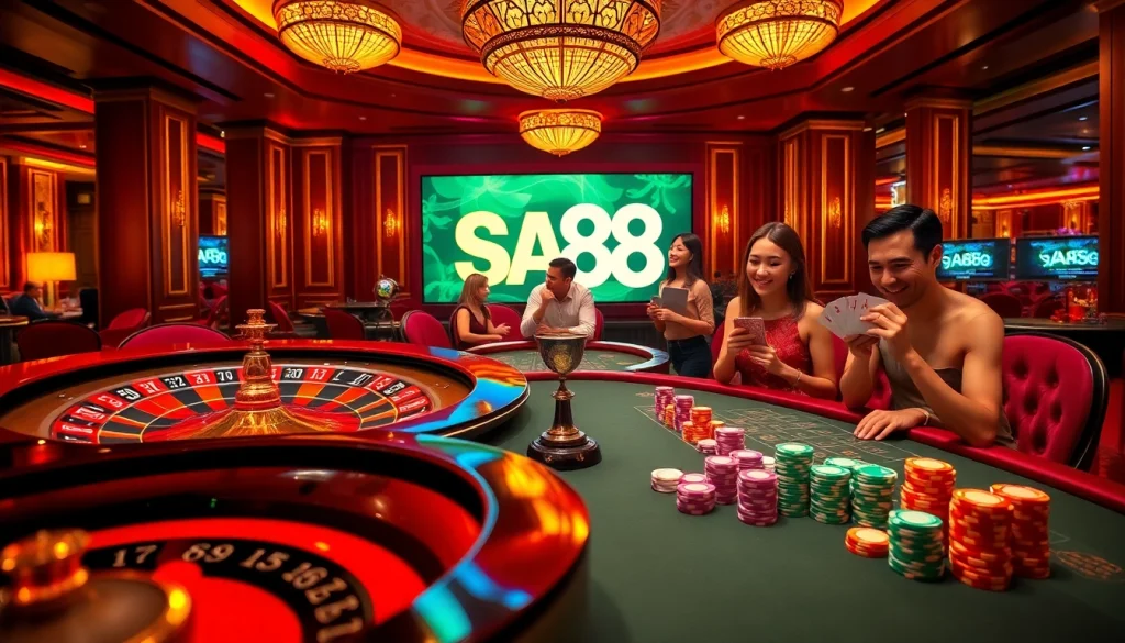 Experience the thrill of say 88 with vibrant casino games and engaging betting activities.