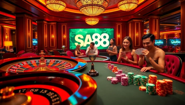 Experience the thrill of say 88 with vibrant casino games and engaging betting activities.