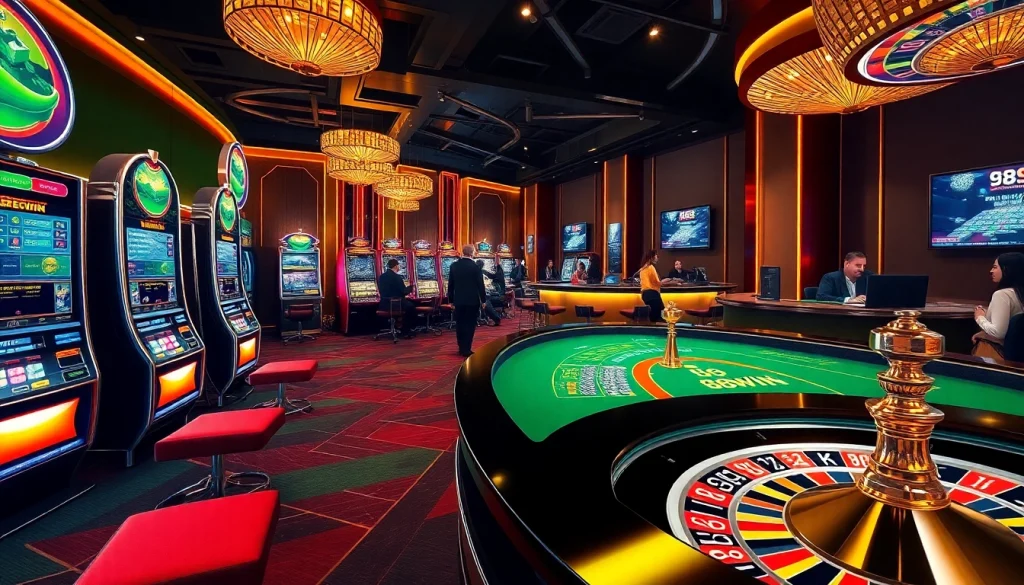 Excited players enjoying a dynamic online gambling experience at 68WIN casino.