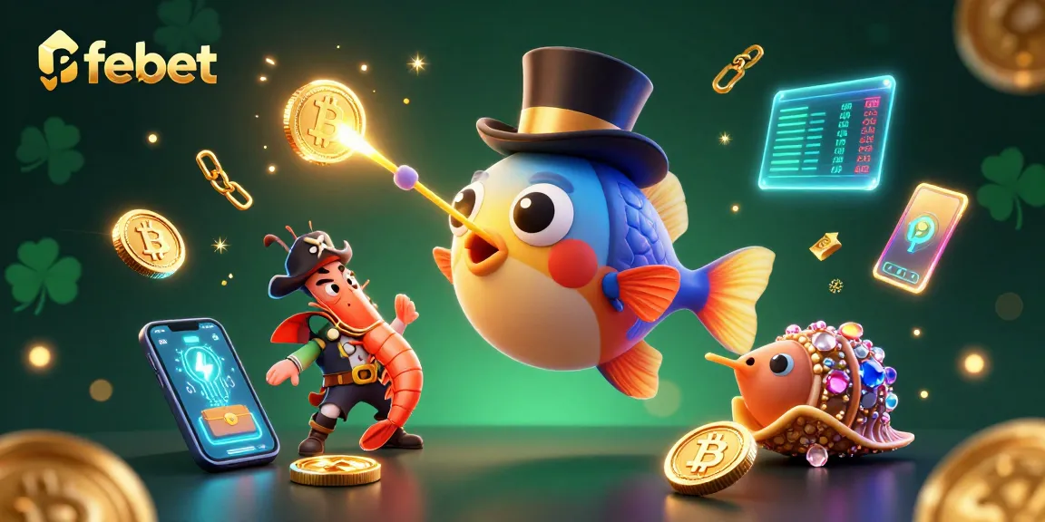 Catch thrilling wins with febet's underwater adventure of glowing coins and treasure seekers!